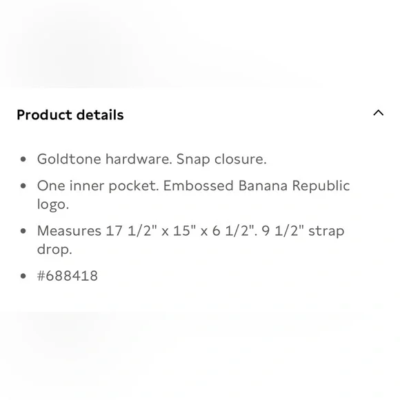 Banana Republic Ashbury Leather Tote, Mandarin Orange - Picture 8 of 8